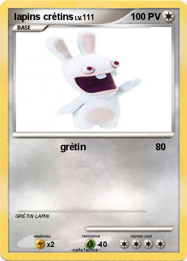 Pokemon lapins crétins