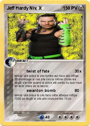 Pokemon Jeff Hardy Niv. X