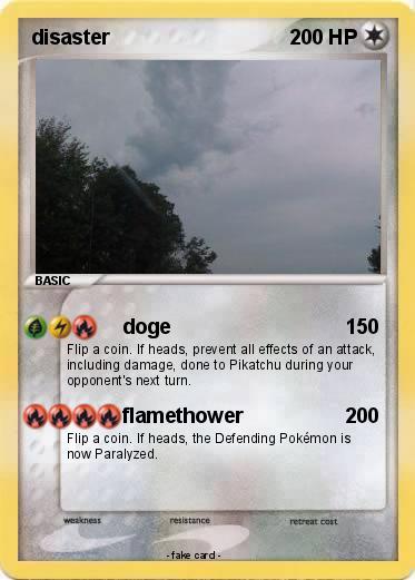 Pokemon disaster