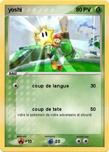 Pokemon yoshi 