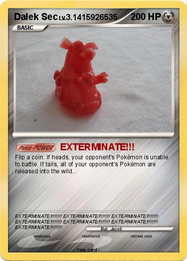Pokemon Dalek Sec