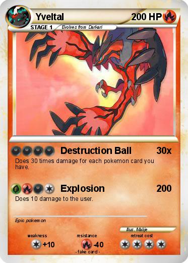 Pokemon Yveltal