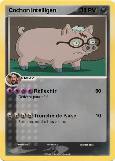 Pokemon Cochon Intelligen