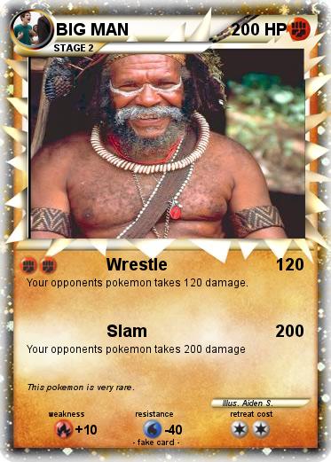 Pokemon BIG MAN