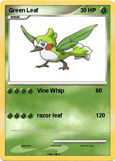 Pokemon Green Leaf