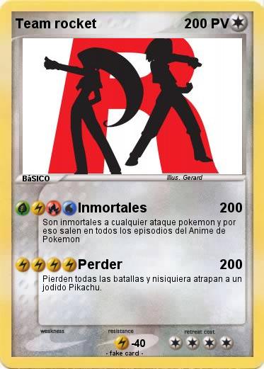 Pokemon Team rocket