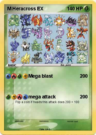 Pokemon M Heracross EX