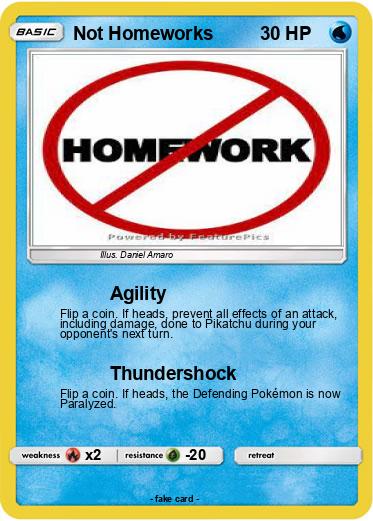 Pokemon Not Homeworks