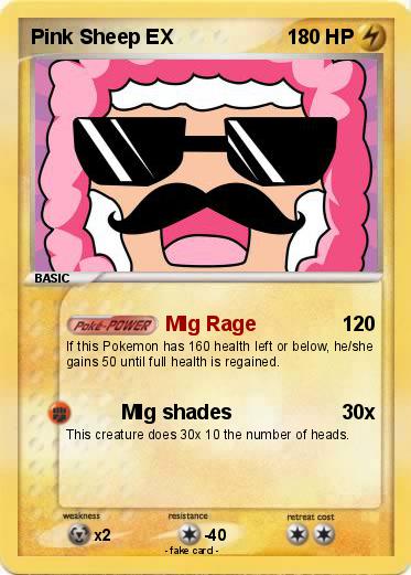 Pokemon Pink Sheep EX