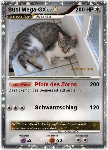 Pokemon Susi Mega-GX