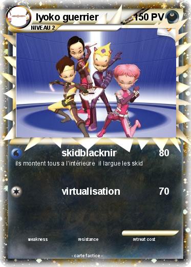 Pokemon lyoko guerrier