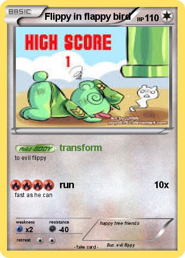 Pokemon Flippy in flappy bird
