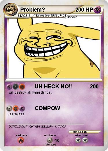 Pokemon Problem?