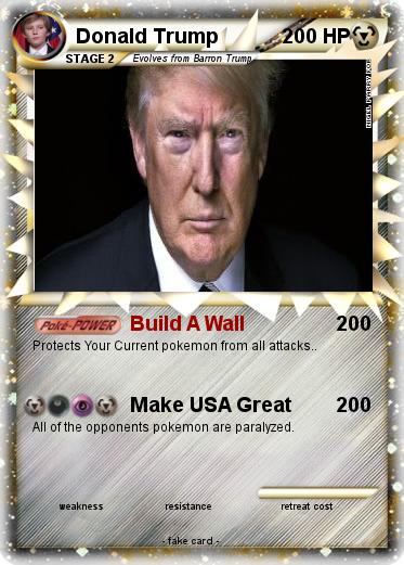Pokemon Donald Trump