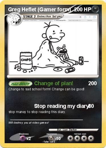 Pokemon Greg Heflet (Gamer form)