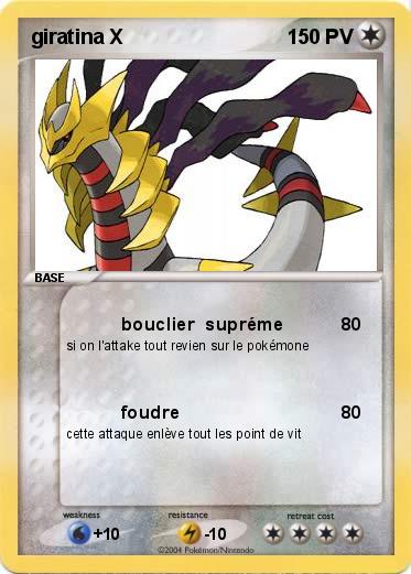 Pokemon giratina X