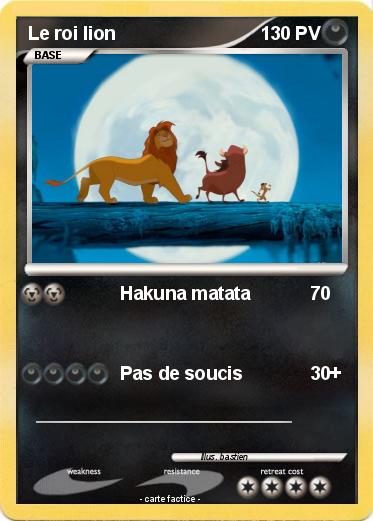 Pokemon Le roi lion