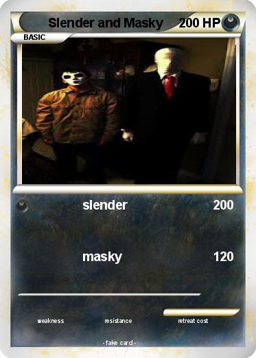 Pokemon Slender and Masky