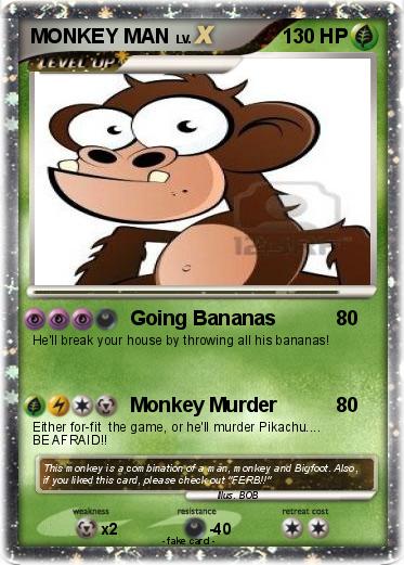 Pokemon MONKEY MAN