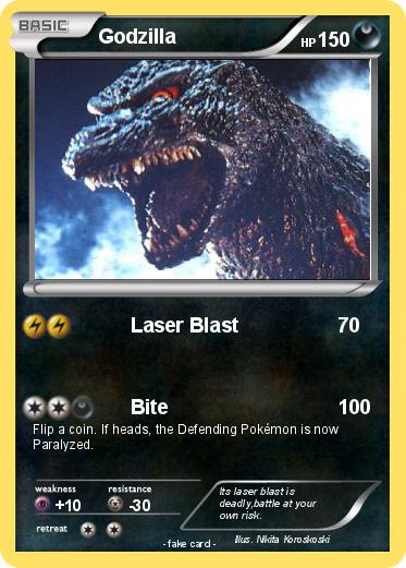 Pokemon Godzilla