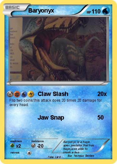 Pokemon Baryonyx