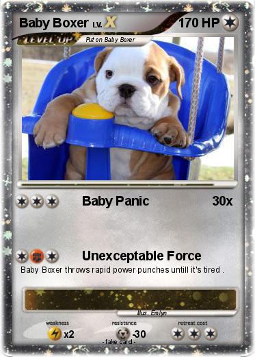 Pokemon Baby Boxer