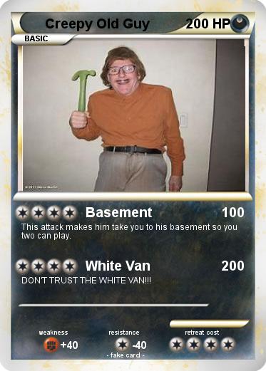 Pokemon Creepy Old Guy