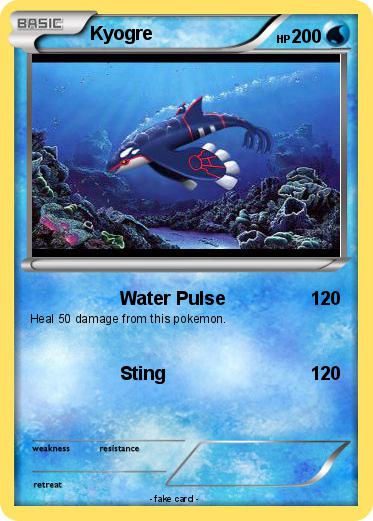 Pokemon Kyogre