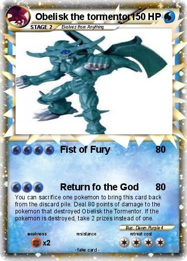Pokemon Obelisk the tormentor