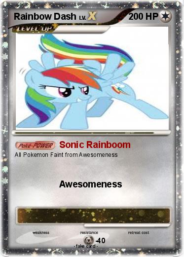 Pokemon Rainbow Dash
