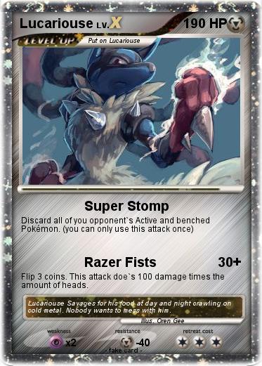 Pokemon Lucariouse
