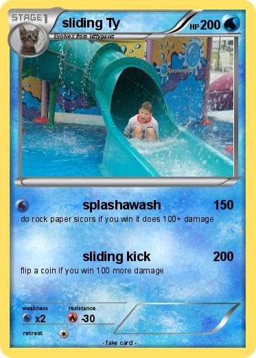 Pokemon sliding Ty