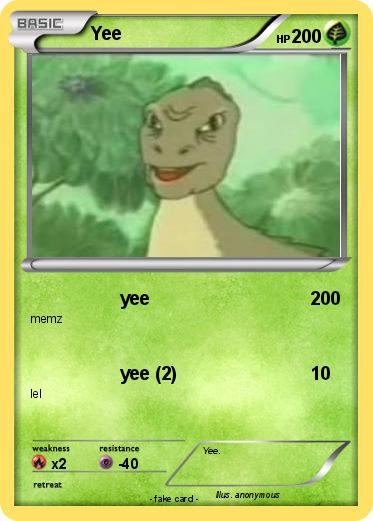 Pokemon Yee
