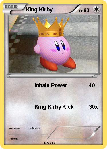 Pokemon King Kirby
