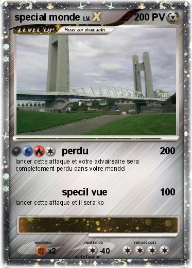 Pokemon special monde