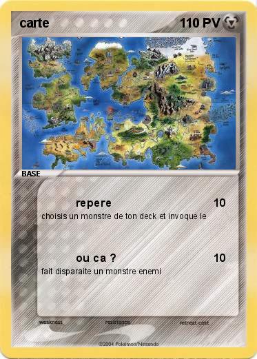 Pokemon carte