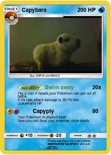 Pokemon Capybara