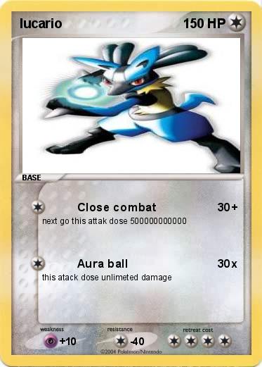 Pokemon lucario