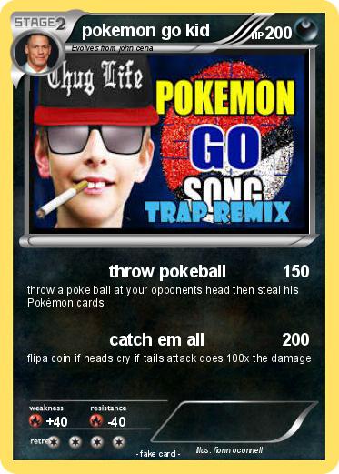 Pokemon pokemon go kid