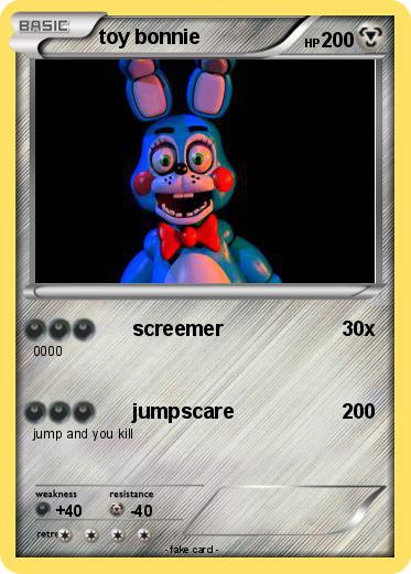 Pokemon toy bonnie
