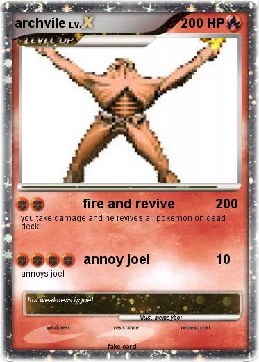 Pokemon archvile