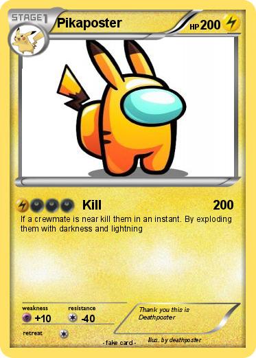 Pokemon Pikaposter