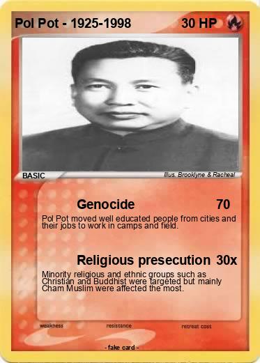 Pokemon Pol Pot - 1925-1998