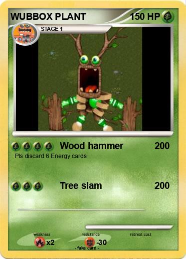 Pokemon WUBBOX PLANT