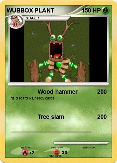 Pokemon WUBBOX PLANT