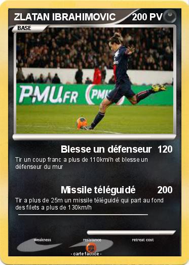 Pokemon ZLATAN IBRAHIMOVIC