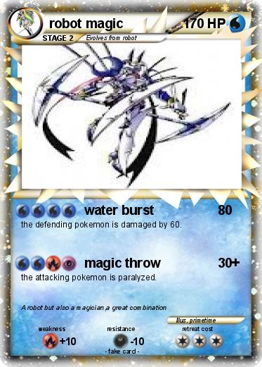 Pokemon robot magic