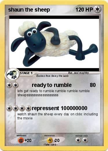 Pokemon shaun the sheep