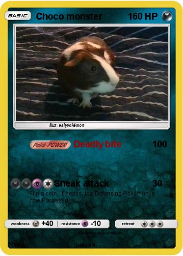 Pokemon Choco monster