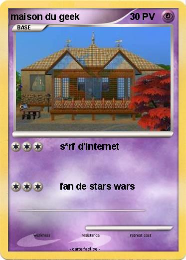 Pokemon maison du geek